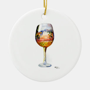 The story of wine magnet coffee mug ceramic tree decoration