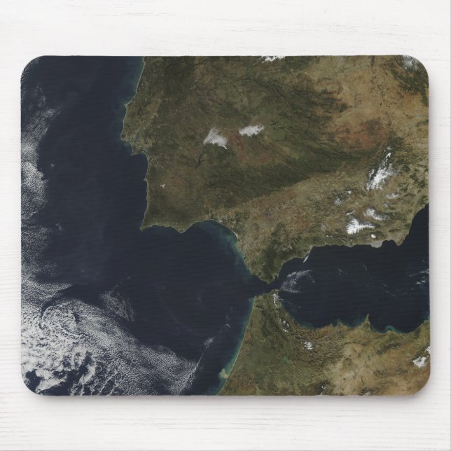The Strait of Gibraltar Mouse Mat (Front)