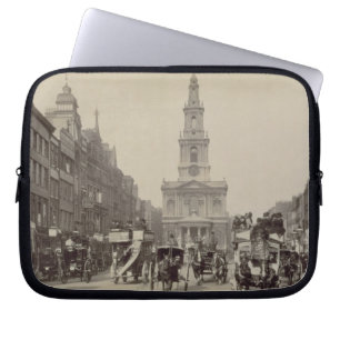 The Strand, c.1880 (sepia photo) Laptop Sleeve