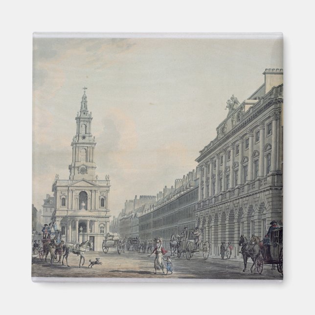 The Strand with Somerset House and St. Mary le Str Magnet (Front)