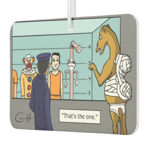 "The Straw" Car Air Freshener