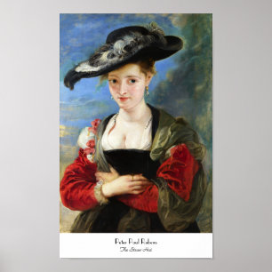 The Straw Hat Peter Paul Rubens masterpiece Poster