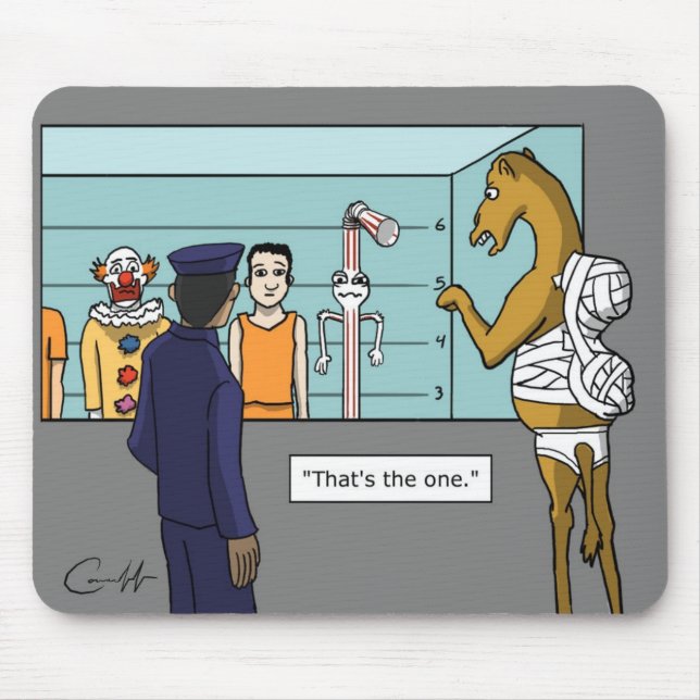 "The Straw" Mouse Mat (Front)