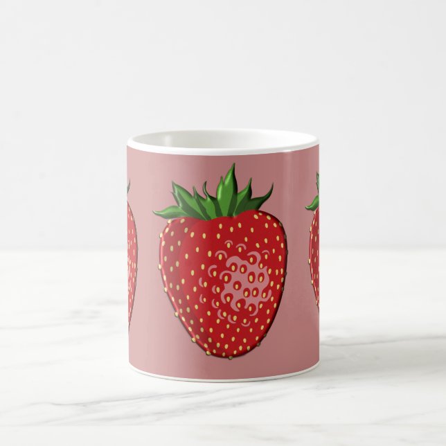The Strawberry Coffee Mug (Center)
