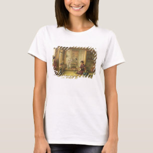 The Stray Shuttlecock (oil on canvas) T-Shirt