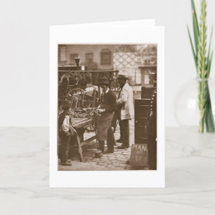 The Street Locksmith, from 'Street Life in London' Card