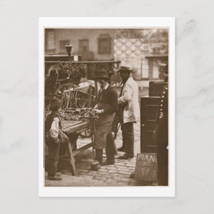 The Street Locksmith, from 'Street Life in London' Postcard