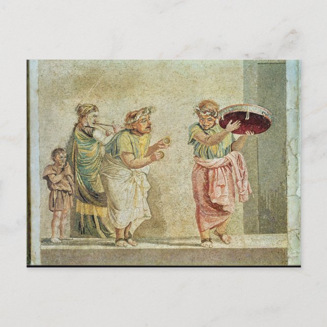 The Street Musicians, c.100 BC Postcard (Front)