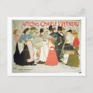 'The Street', poster for the printer Charles Verne Postcard
