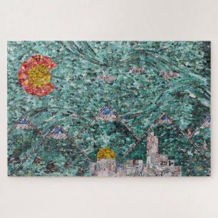 The Streets of Denver Jigsaw Puzzle