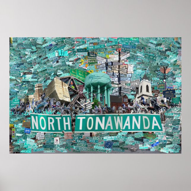 The Streets of North Tonawanda NY  Poster (Front)