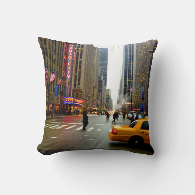 The Streets Of NYC Cushion (Front)
