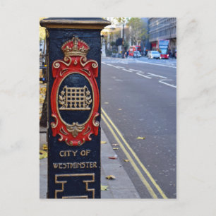 The Streets of Westminster - London Postcard