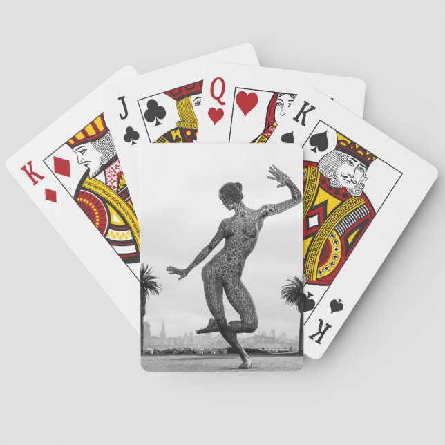 The Strength of a Women Playing Cards (Back)