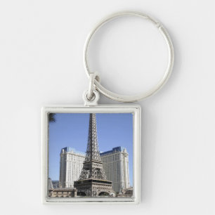The Strip, Paris Las Vegas, Luxury Hotel Key Ring