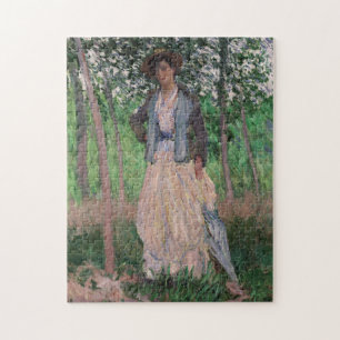 The Stroller - Claude Monet Jigsaw Puzzle