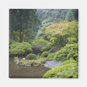 The Strolling Pond with Moon Bridge Magnet