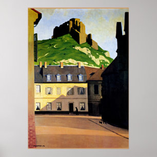 The Strong Castle and the Place of Andelys Poster