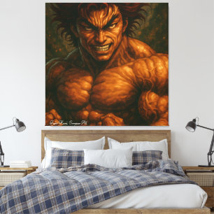 The Strongest Man in the World Canvas Print