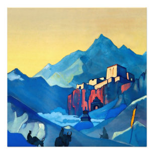 “The Stronghold of the Spirit” by Nicholas Roerich Photo Print