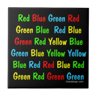 The Stroop Test Poster