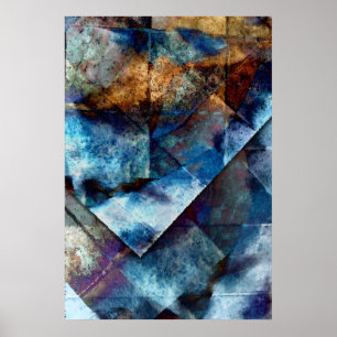 The Structure of Blue Fine Art Print