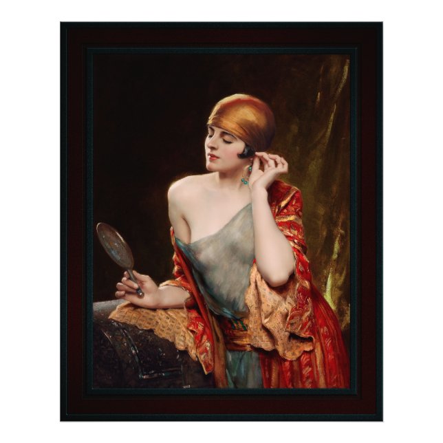 The Studio Mirror  by Albert Henry Collings Photo Print (Front)