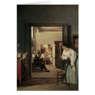 The Studio of Ingres in Rome, 1818