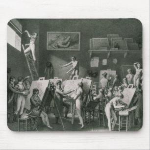 The Studio of Jacques Louis David Mouse Mat