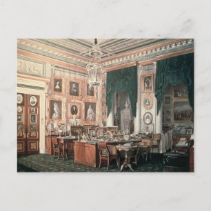 The Study of Alexander III  at Gatchina Palace Postcard