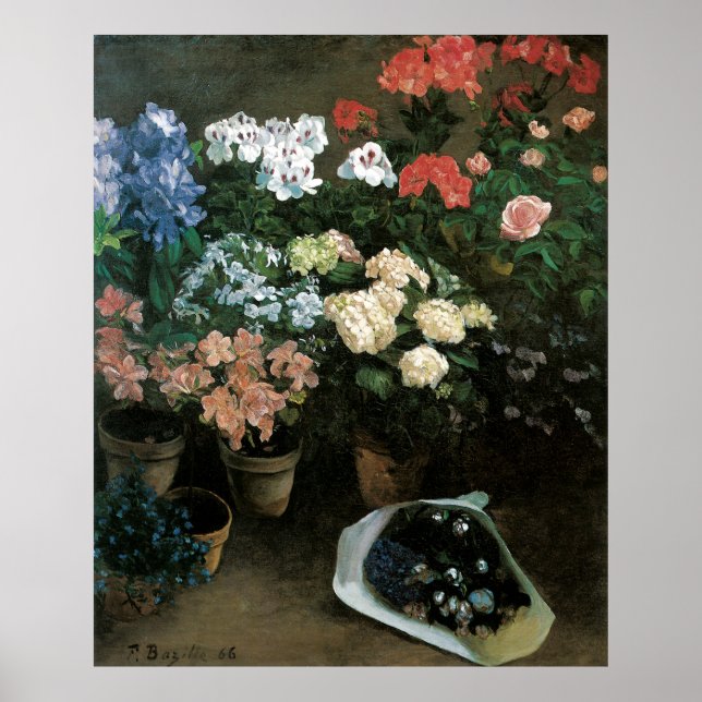 The Study of Flowers Poster (Front)