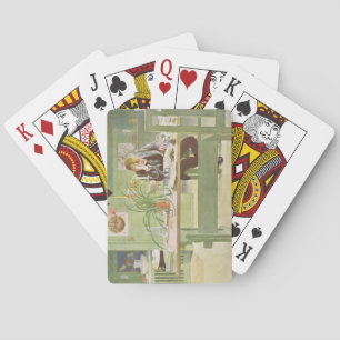 The Study Room, pub. in 'Lasst Licht Hinin'(`Let i Playing Cards