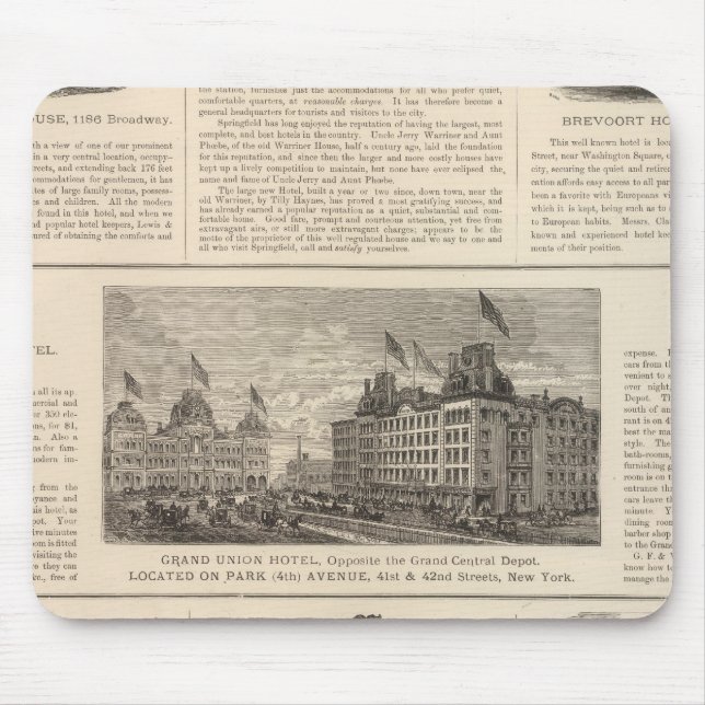 The Sturtevant House, New York Mouse Mat (Front)