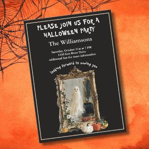 **The Stylish Custom (with humour) Halloween Party Invitation