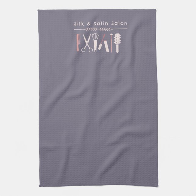 The Stylist's Signature - Personalised Salon Towel (Vertical)