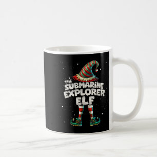The Submarine Explorer Elf Family Matching Group C Coffee Mug