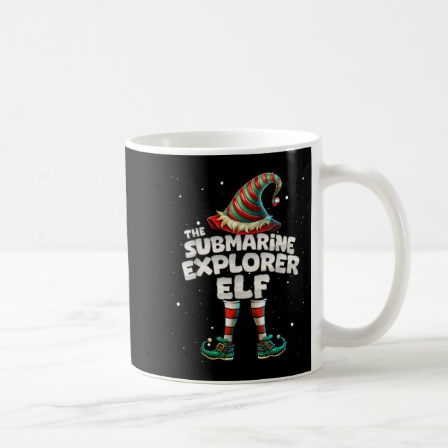 The Submarine Explorer Elf Family Matching Group C Coffee Mug (Right)