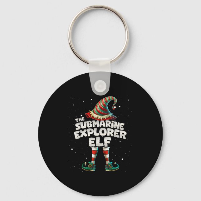 The Submarine Explorer Elf Family Matching Group C Key Ring (Front)
