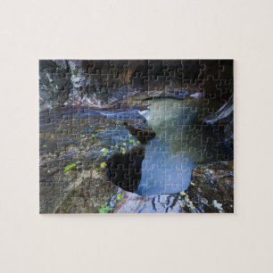 The Subway slot canyon Jigsaw Puzzle