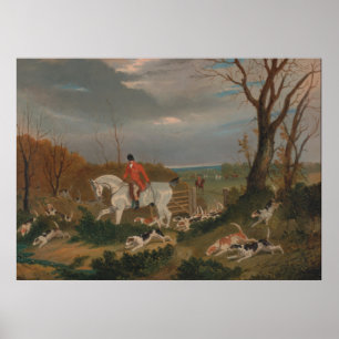 The Suffolk Hunt - John Frederick Herring Poster