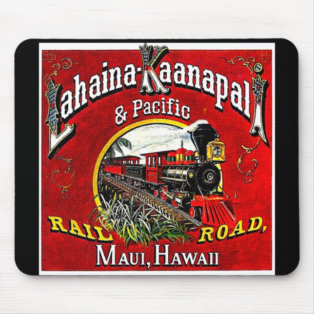 The Sugar Cane Train with Baldwin Locomotives Mouse Mat (Front)