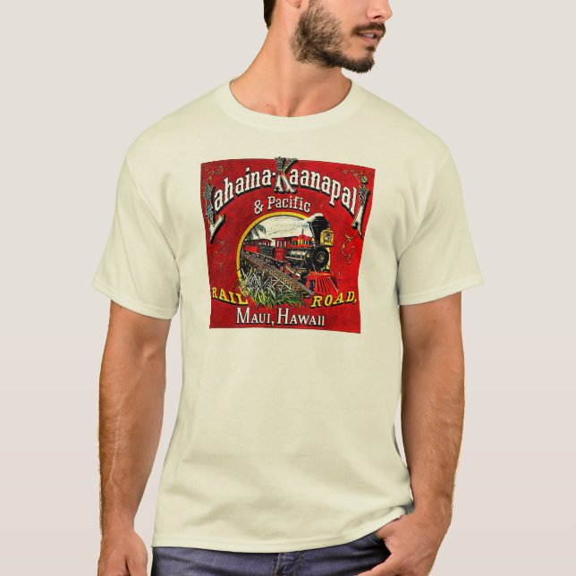 The Sugar Cane Train with Baldwin  Locomotives T-Shirt (Front)