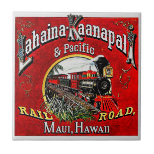 The Sugar Cane Train with Baldwin Locomotives Tile