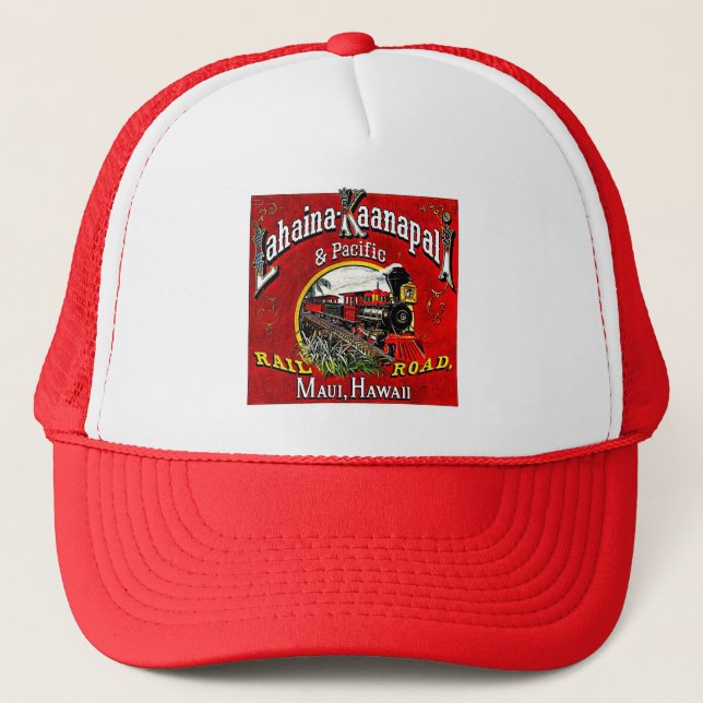 The Sugar Cane Train with Baldwin Locomotives Trucker Hat (Front)