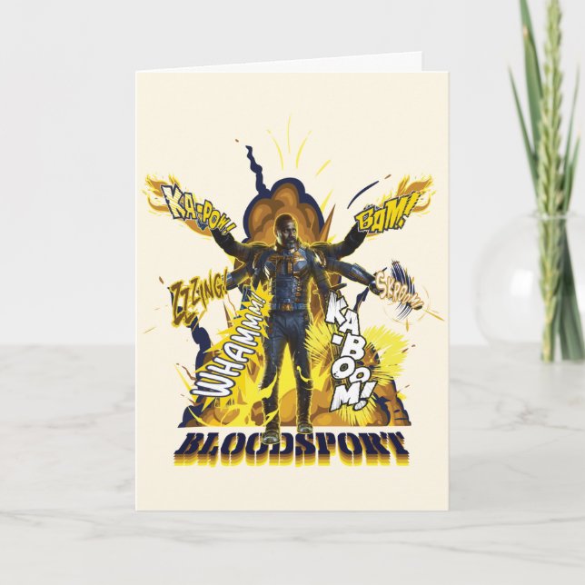 The Suicide Squad | Bloodsport Action Graphic Card (Front)