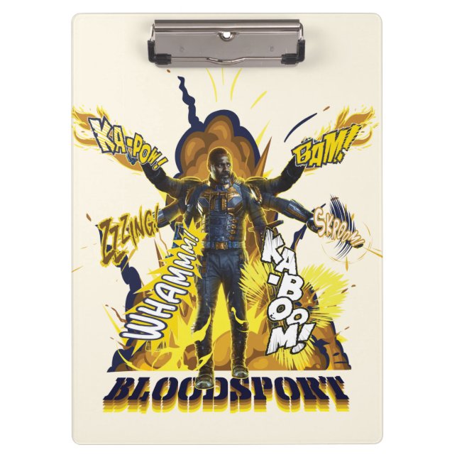 The Suicide Squad | Bloodsport Action Graphic Clipboard (Front)