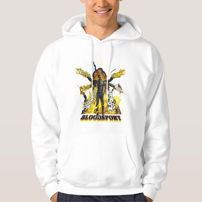 The Suicide Squad | Bloodsport Action Graphic Hoodie (Front)
