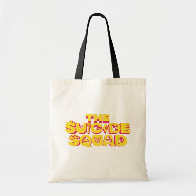 The Suicide Squad | Character Icon Logo Tote Bag (Front)