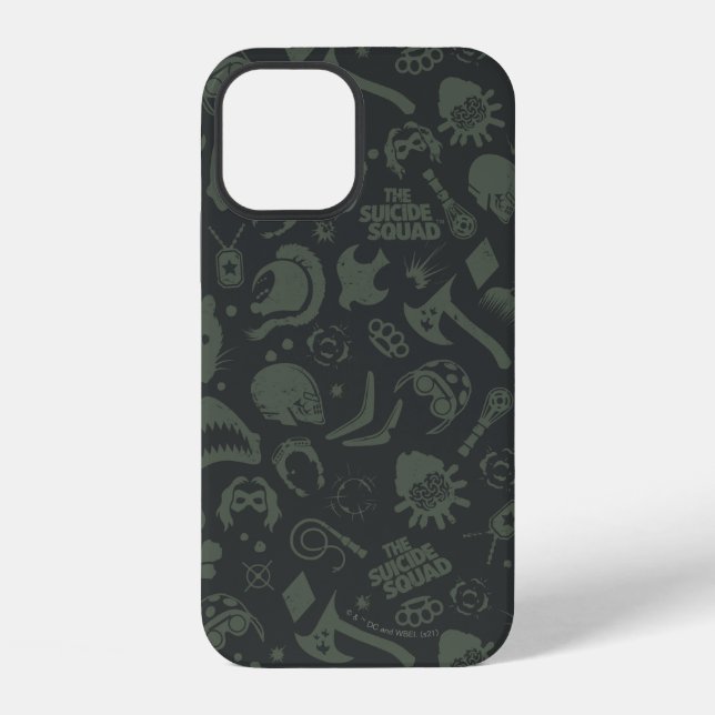 The Suicide Squad | Character Icon Pattern iPhone Case (Back)