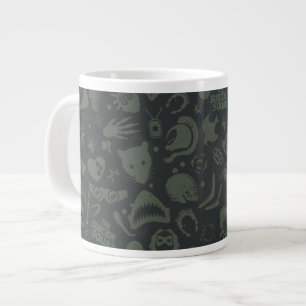 The Suicide Squad   Character Icon Pattern Large Coffee Mug